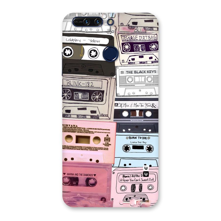 Casette Rolling Back Case for Honor 8 Pro