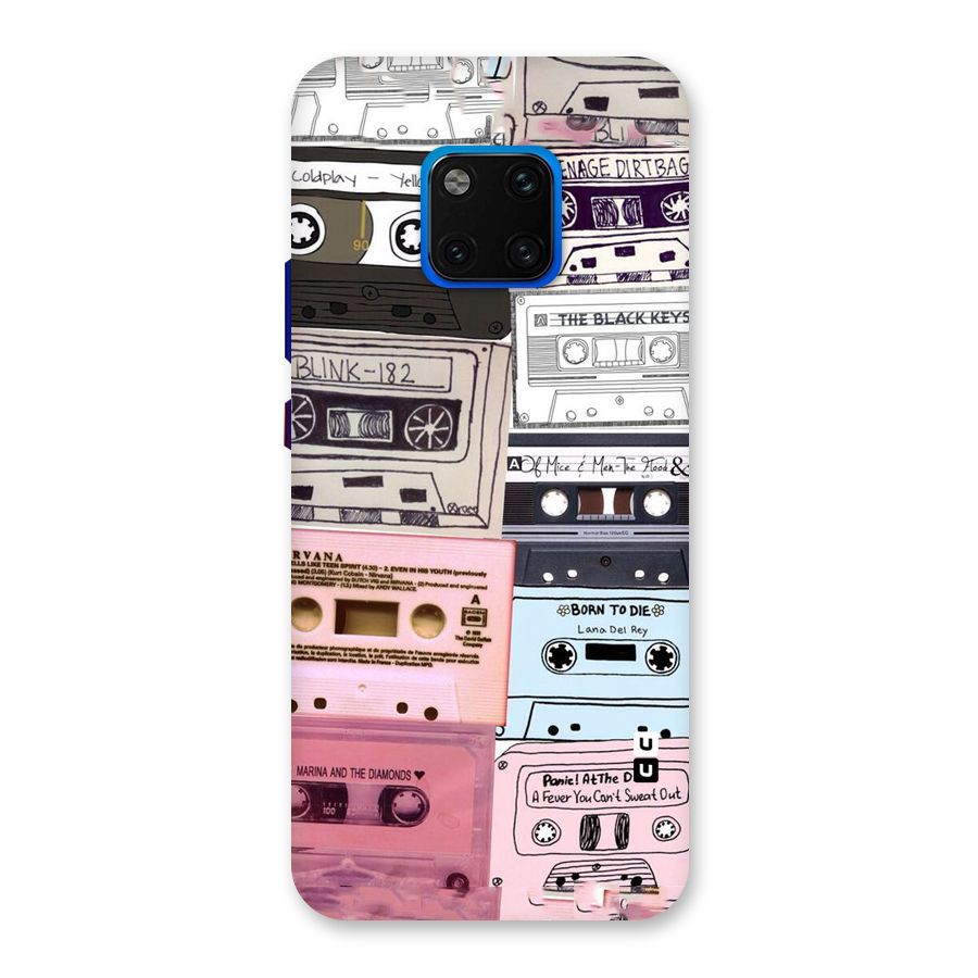 Casette Rolling Back Case for Huawei Mate 20 Pro