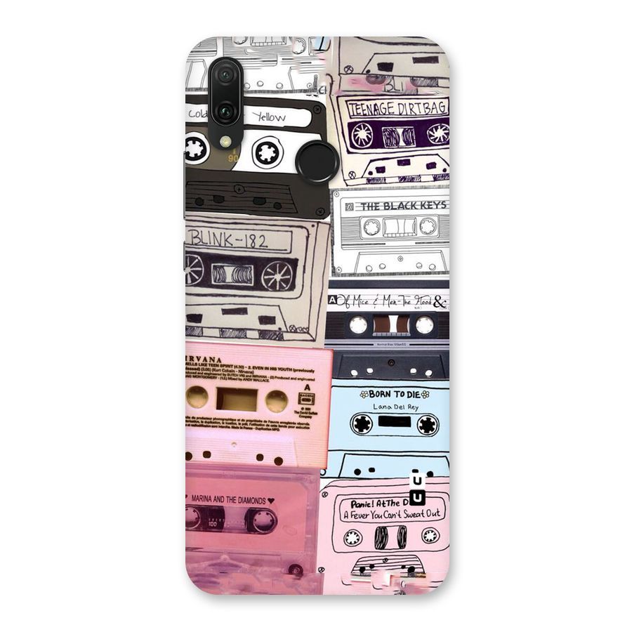 Casette Rolling Back Case for Huawei Y9 (2019)