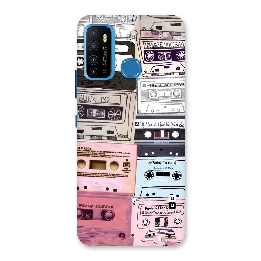 Casette Rolling Back Case for Infinix Hot 9