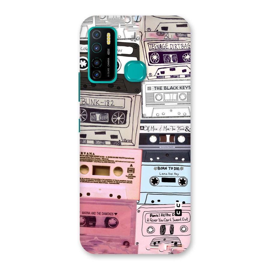 Casette Rolling Back Case for Infinix Hot 9 Pro