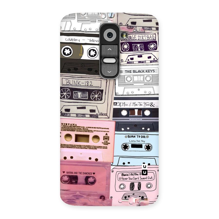 Casette Rolling Back Case for LG G2