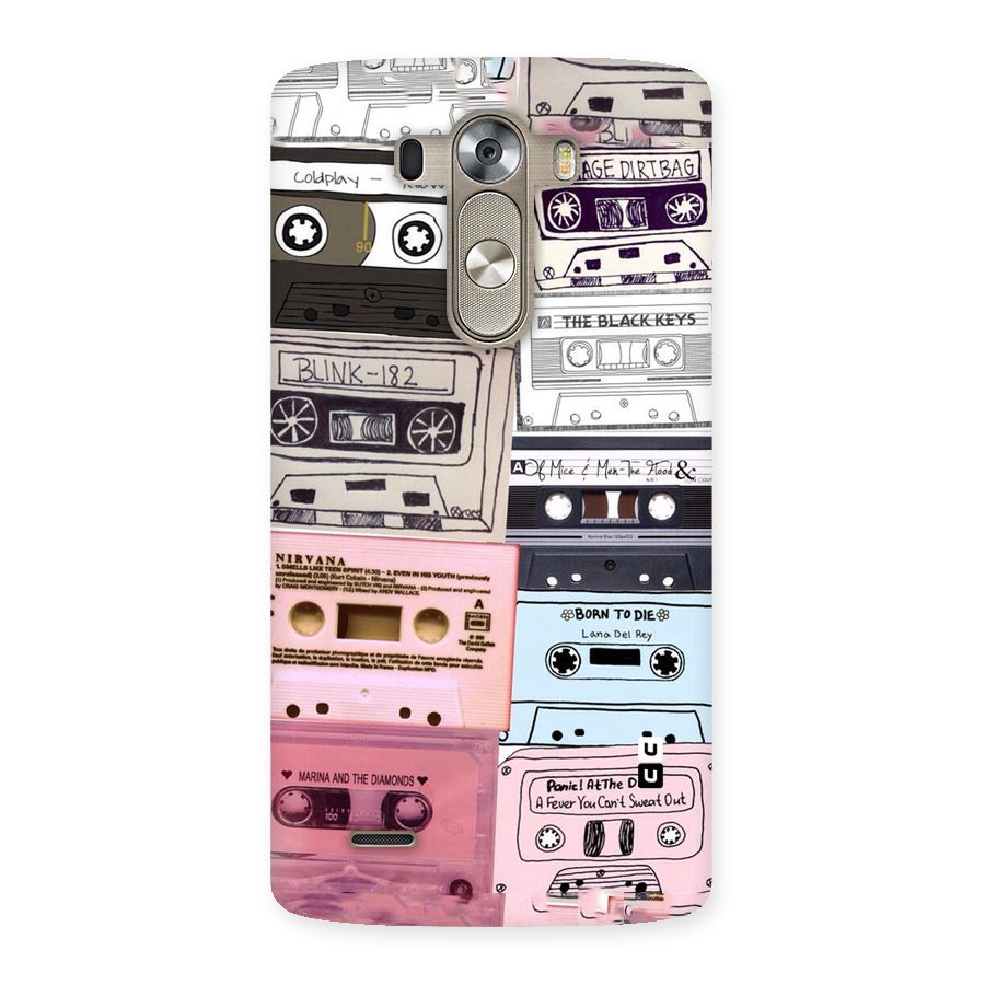 Casette Rolling Back Case for LG G3