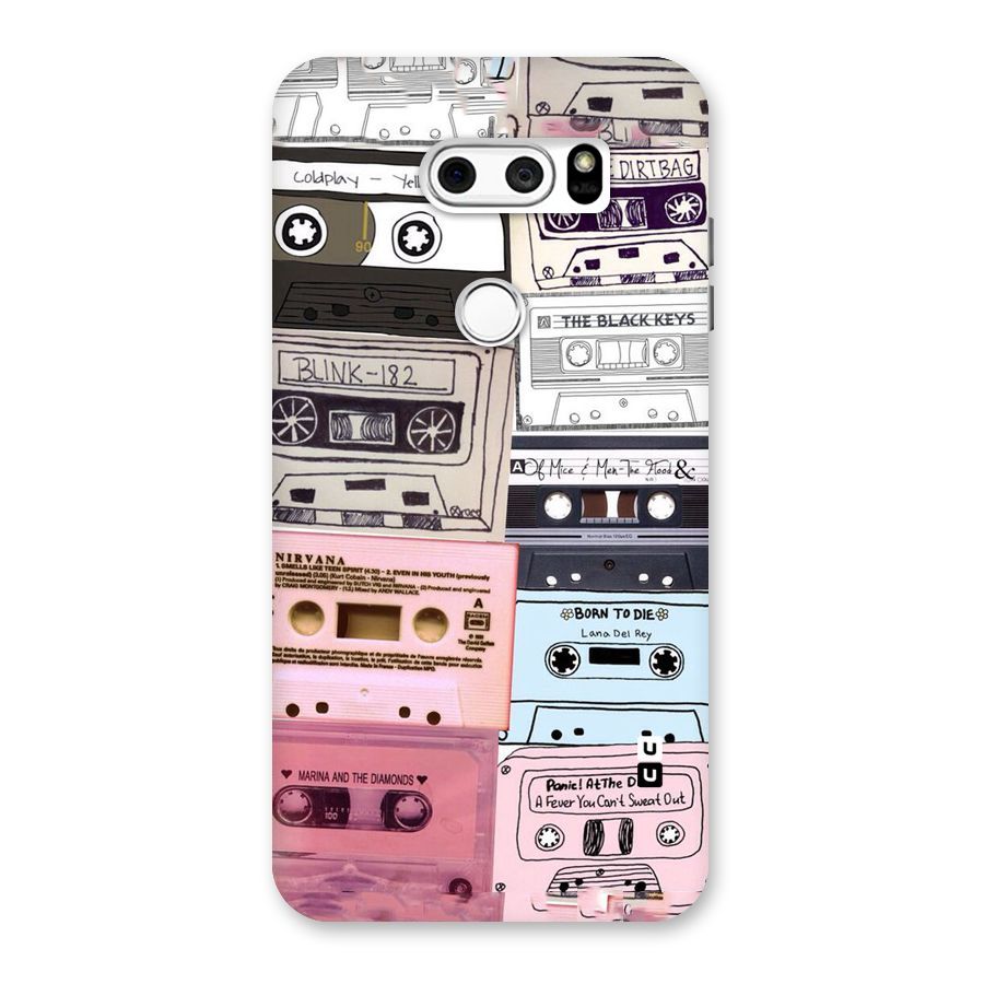 Casette Rolling Back Case for LG V30