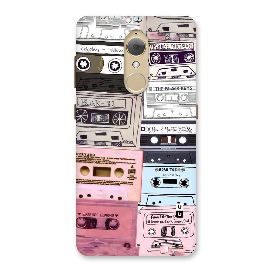 Casette Rolling Back Case for Lenovo K8