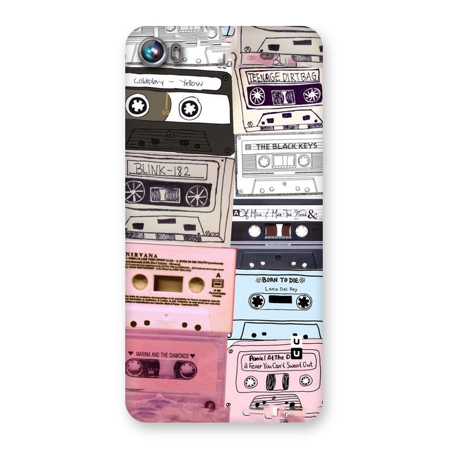 Casette Rolling Back Case for Micromax Canvas Fire 4 A107