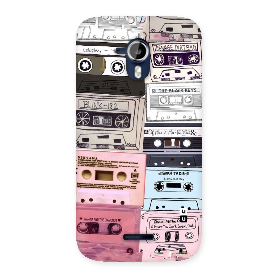 Casette Rolling Back Case for Micromax Canvas Magnus A117