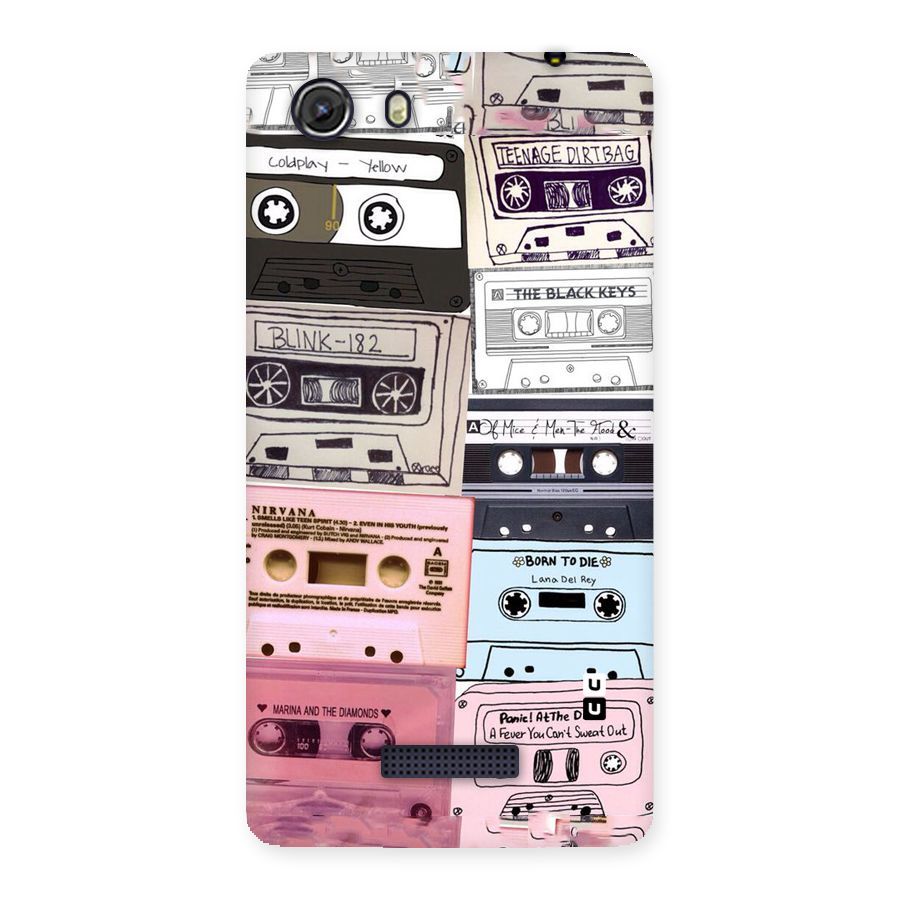 Casette Rolling Back Case for Micromax Unite 3