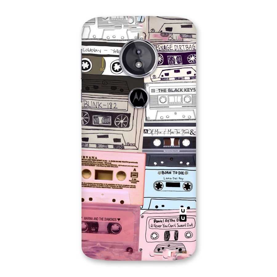 Casette Rolling Back Case for Moto E5