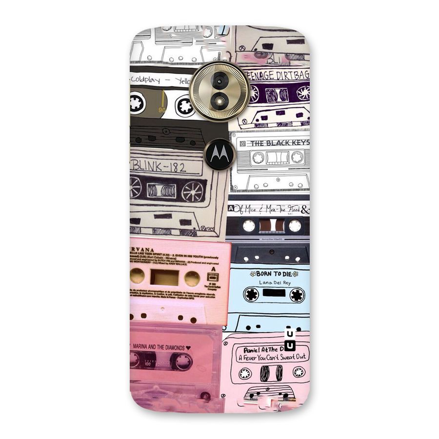 Casette Rolling Back Case for Moto G6 Play