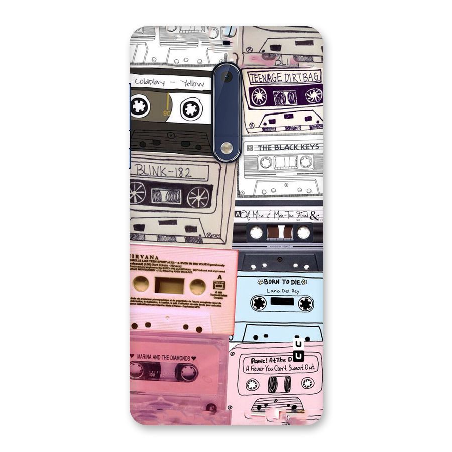 Casette Rolling Back Case for Nokia 5