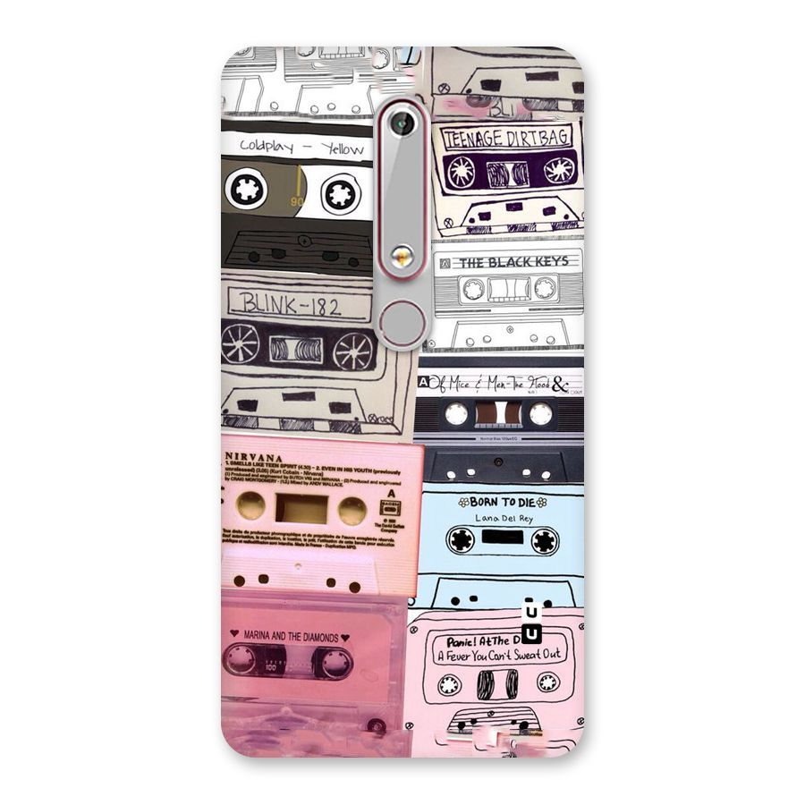 Casette Rolling Back Case for Nokia 6.1