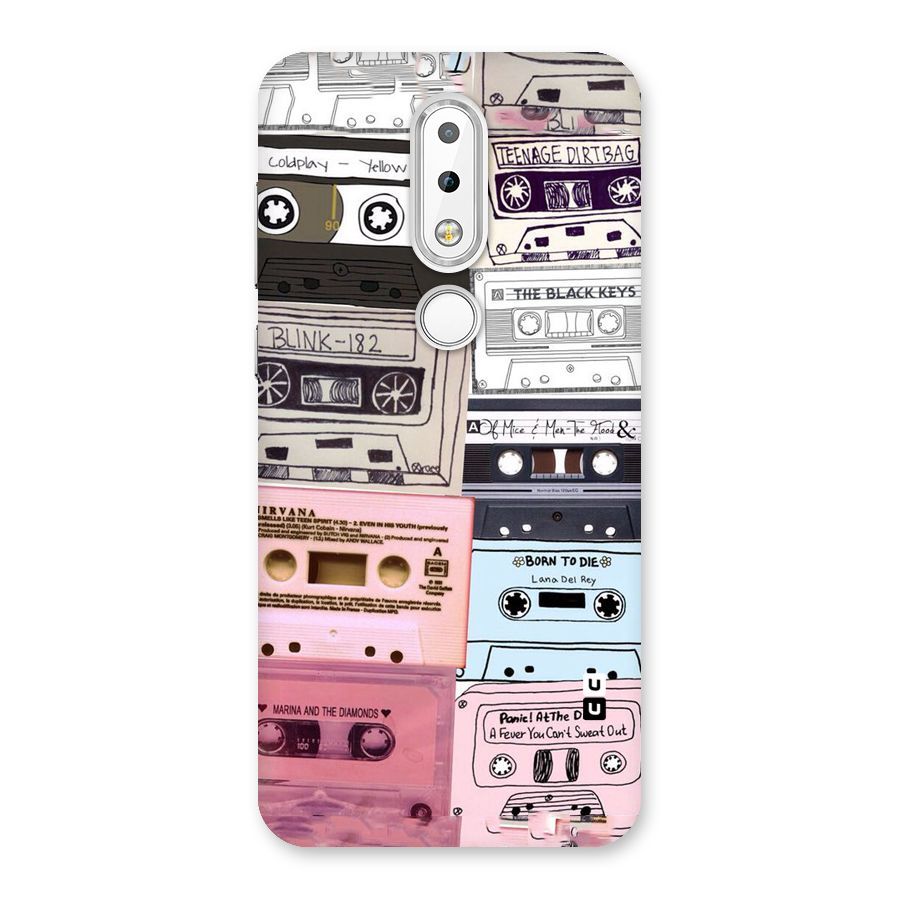 Casette Rolling Back Case for Nokia 6.1 Plus