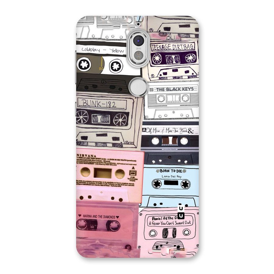Casette Rolling Back Case for Nokia 7