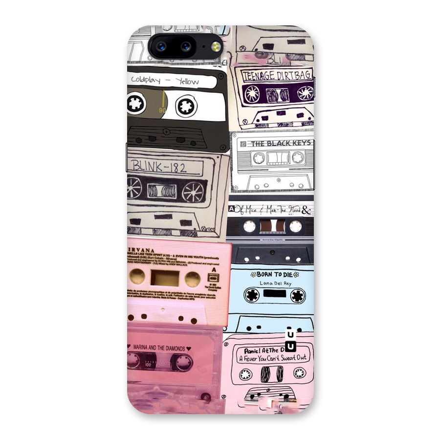 Casette Rolling Back Case for OnePlus 5