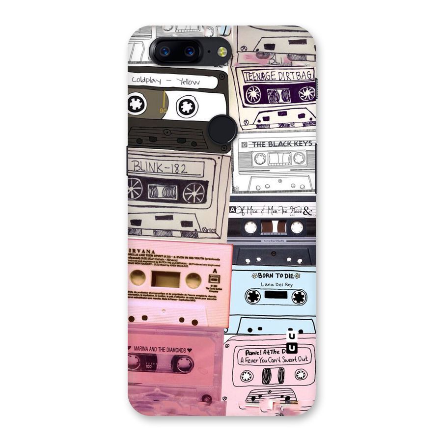 Casette Rolling Back Case for OnePlus 5T