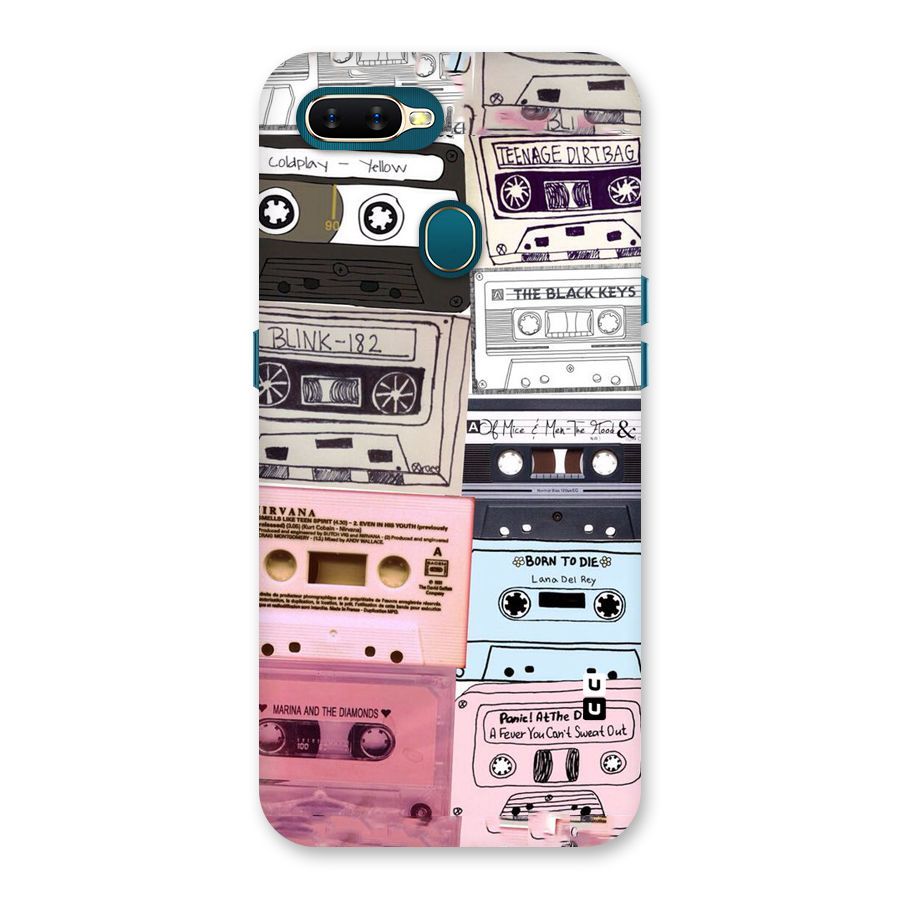 Casette Rolling Back Case for Oppo A11k