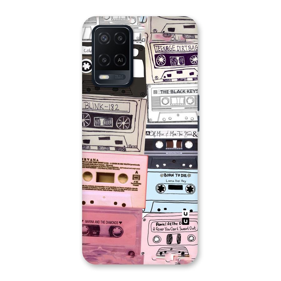 Casette Rolling Back Case for Oppo A54