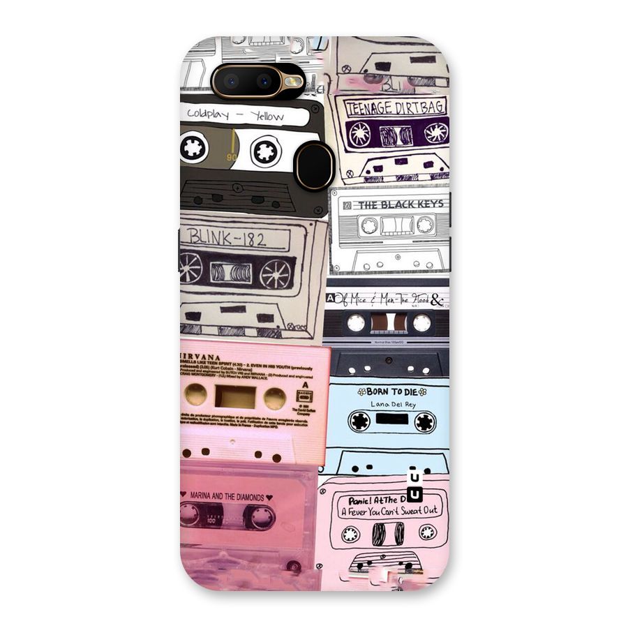 Casette Rolling Back Case for Oppo A5s