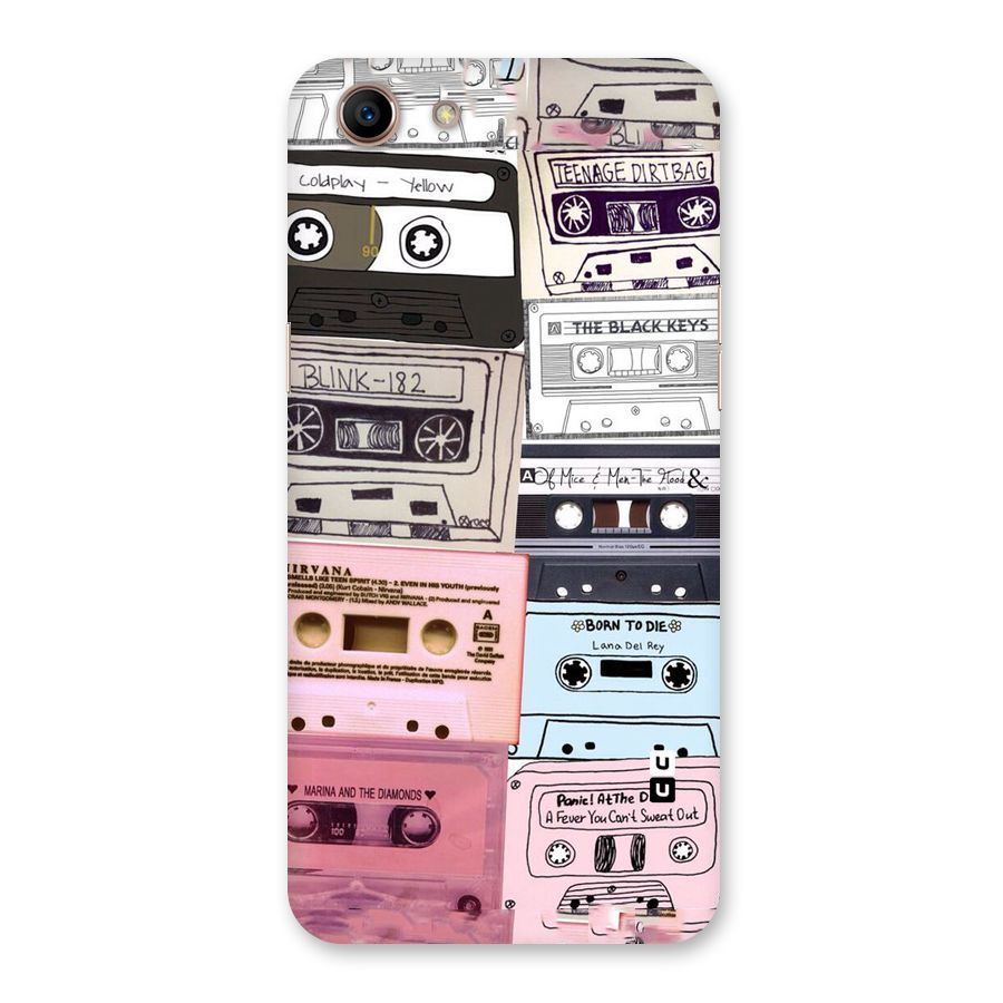 Casette Rolling Back Case for Oppo A83 (2018)