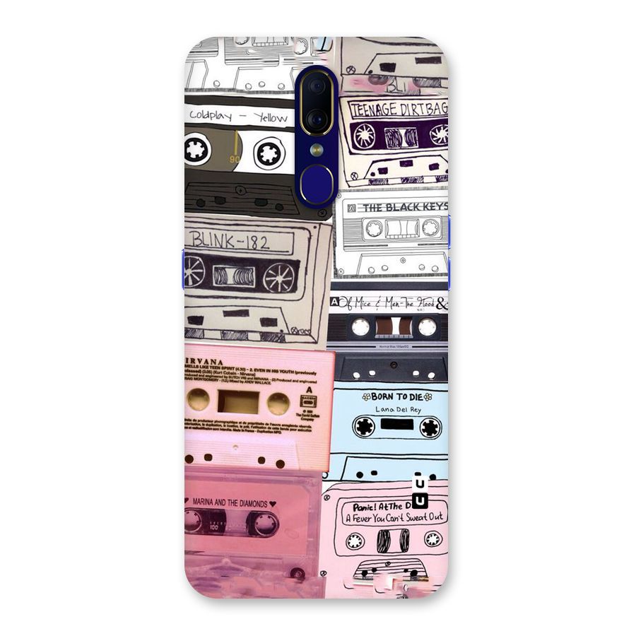 Casette Rolling Back Case for Oppo A9