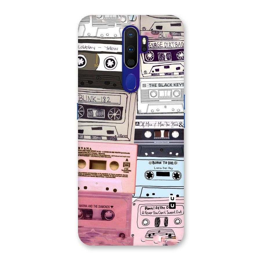 Casette Rolling Back Case for Oppo A9 (2020)