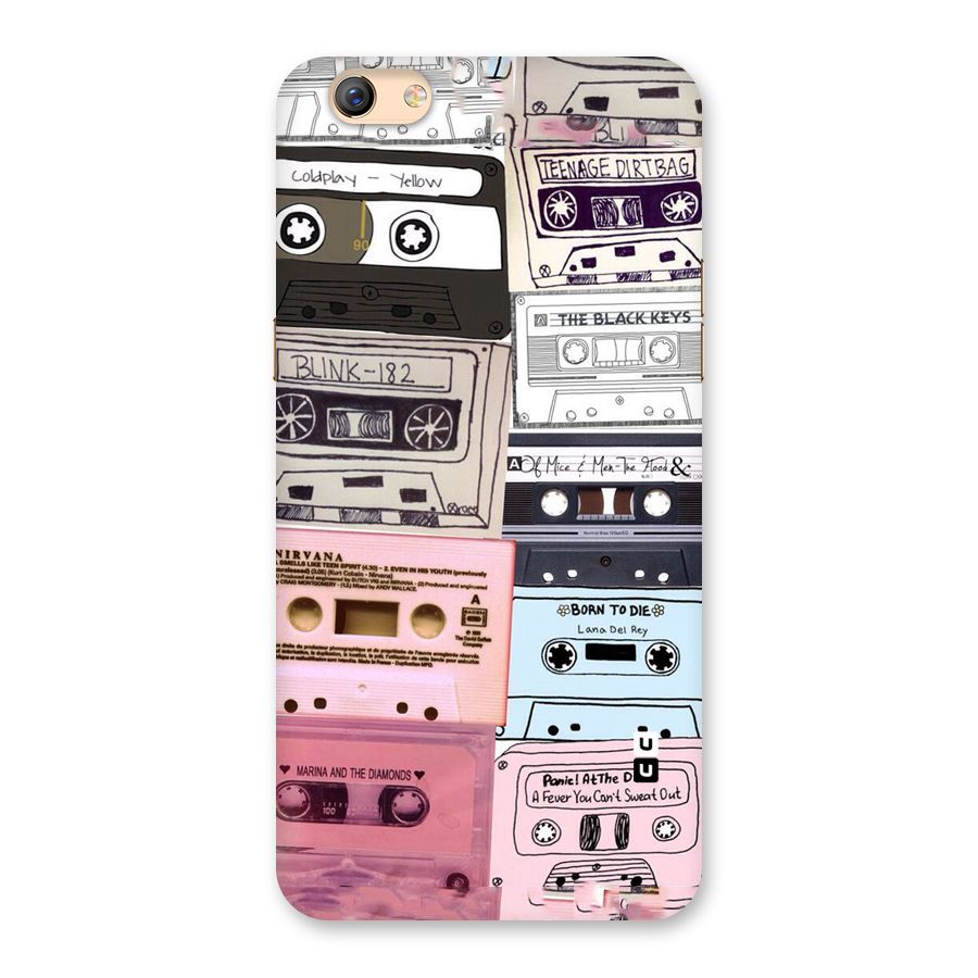 Casette Rolling Back Case for Oppo F3 Plus