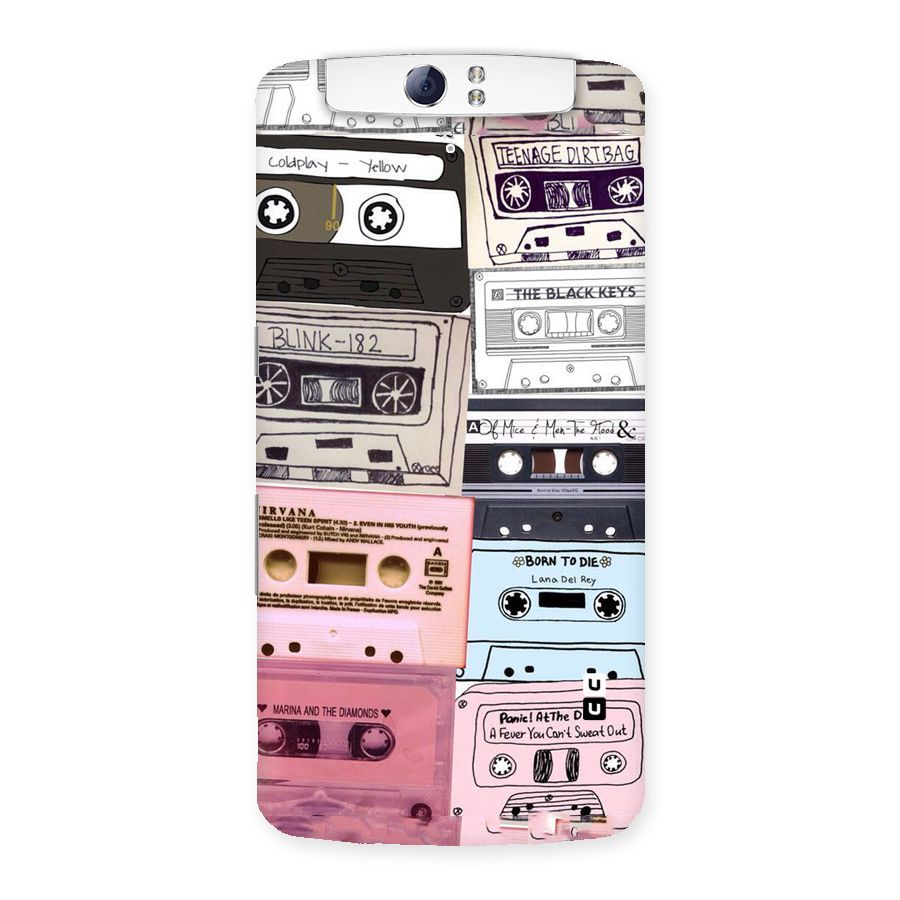 Casette Rolling Back Case for Oppo N1