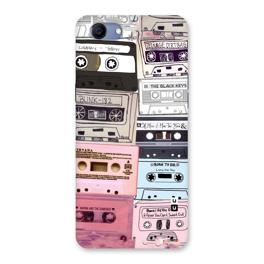 Casette Rolling Back Case for Oppo Realme 1