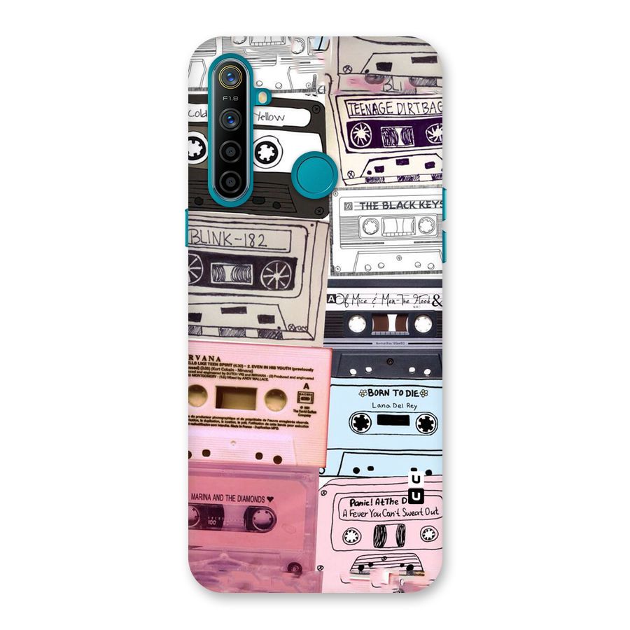 Casette Rolling Back Case for Realme 5i