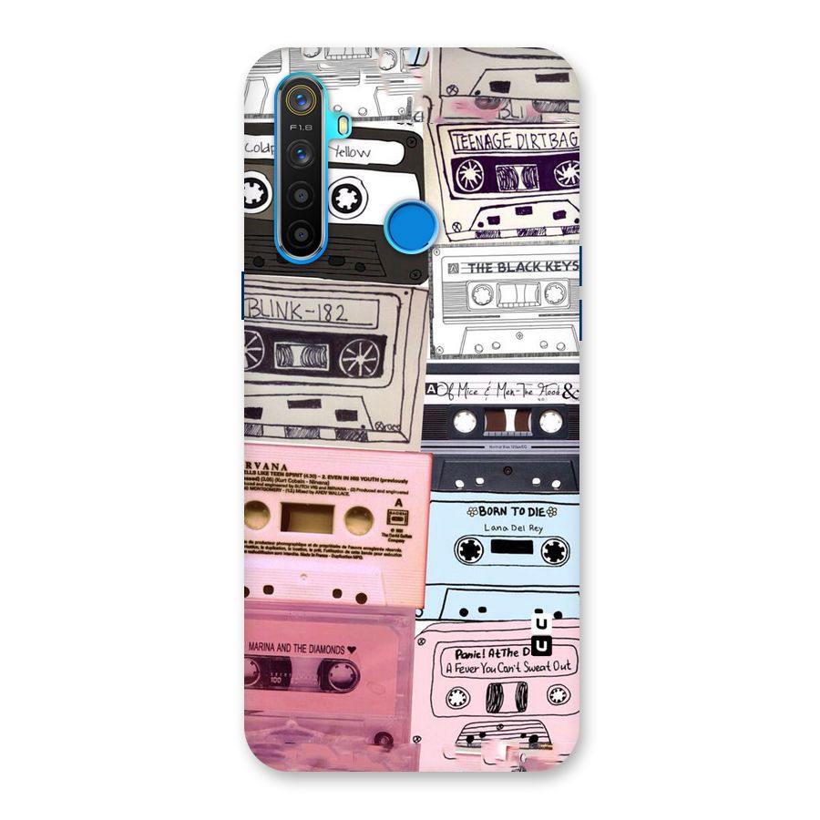 Casette Rolling Back Case for Realme 5s