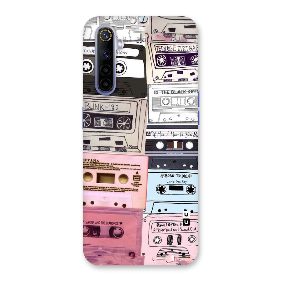 Casette Rolling Back Case for Realme 6