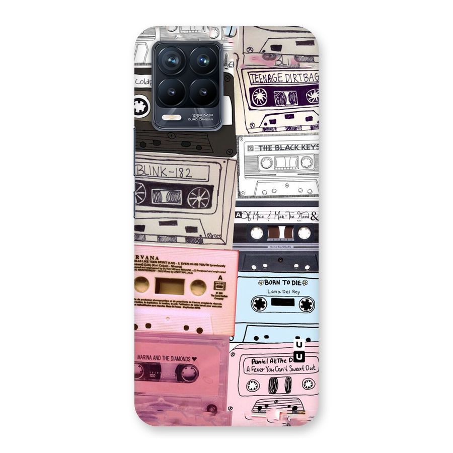 Casette Rolling Back Case for Realme 8 Pro