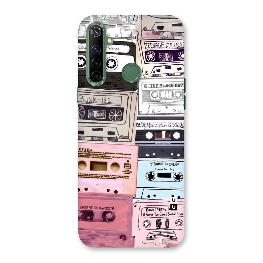 Casette Rolling Back Case for Realme Narzo 10