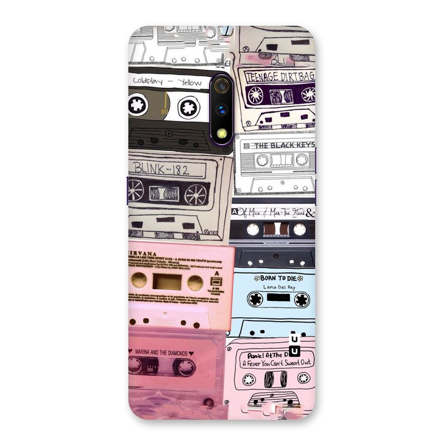 Casette Rolling Back Case for Realme X