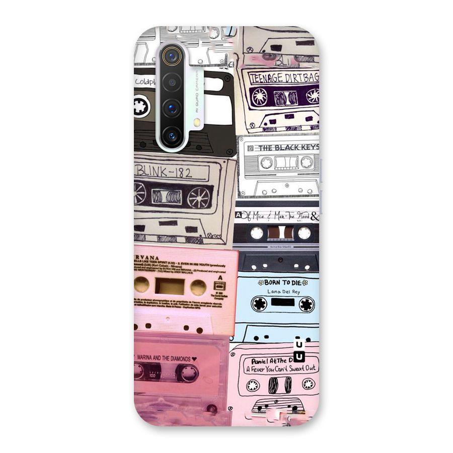 Casette Rolling Back Case for Realme X3