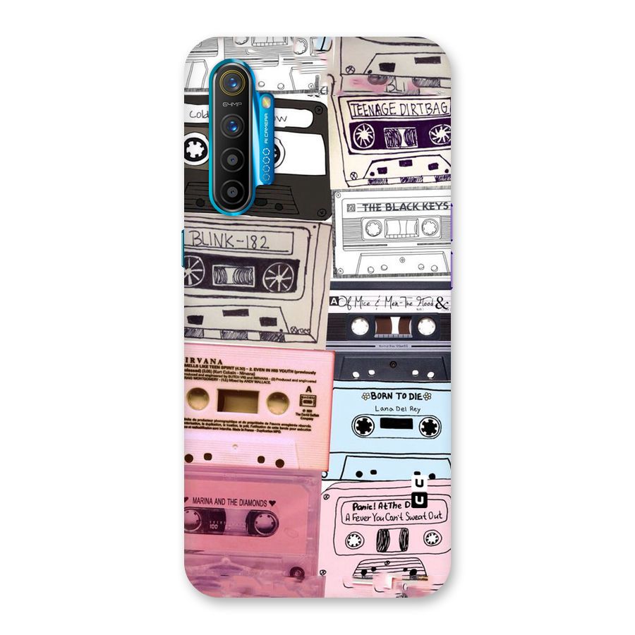 Casette Rolling Back Case for Realme XT
