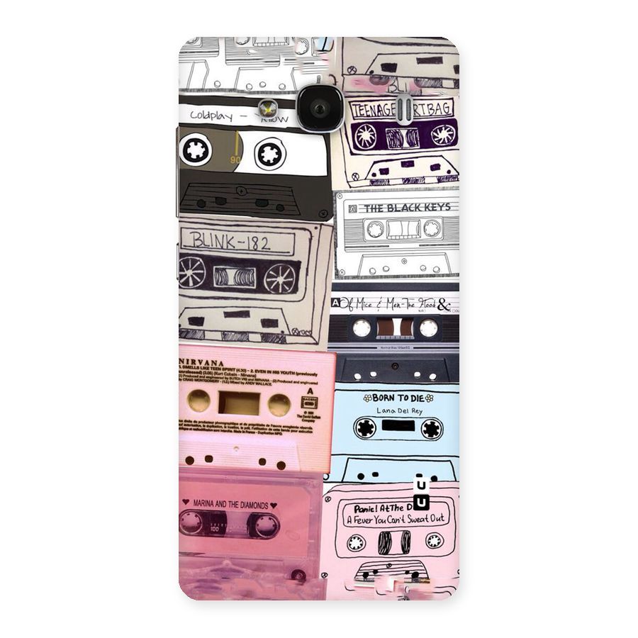 Casette Rolling Back Case for Redmi 2