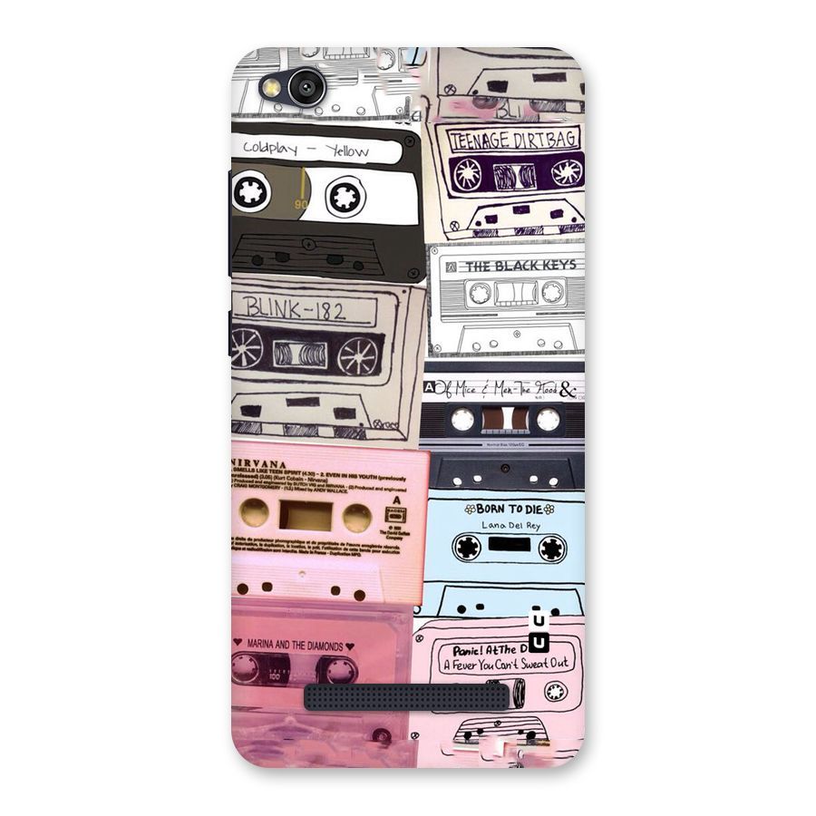 Casette Rolling Back Case for Redmi 4A