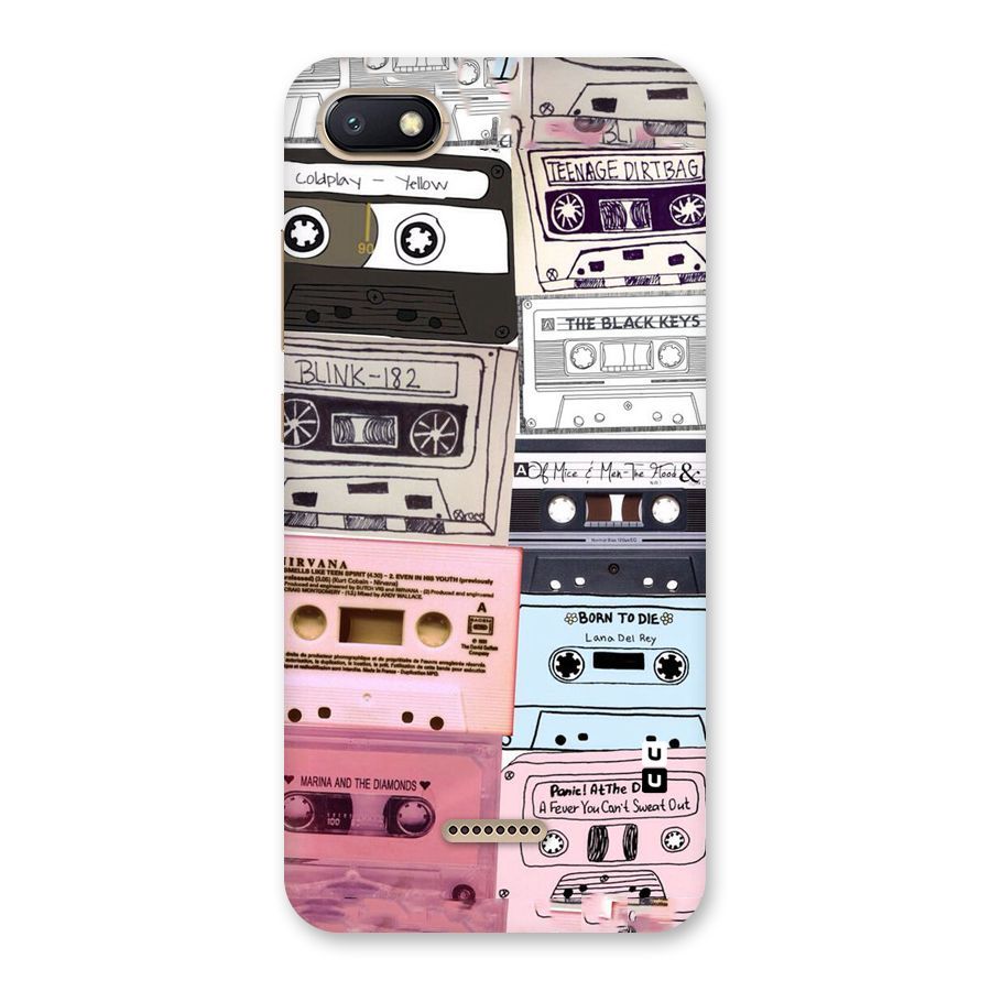 Casette Rolling Back Case for Redmi 6A