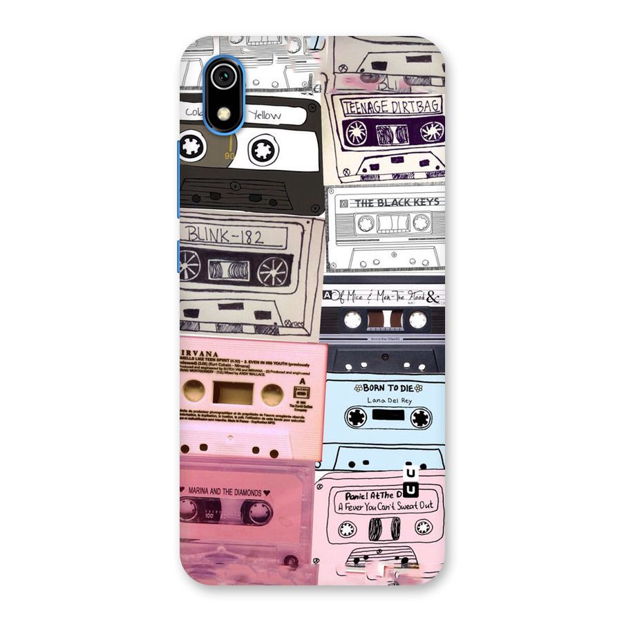 Casette Rolling Back Case for Redmi 7A