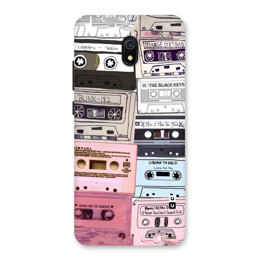 Casette Rolling Back Case for Redmi 8A