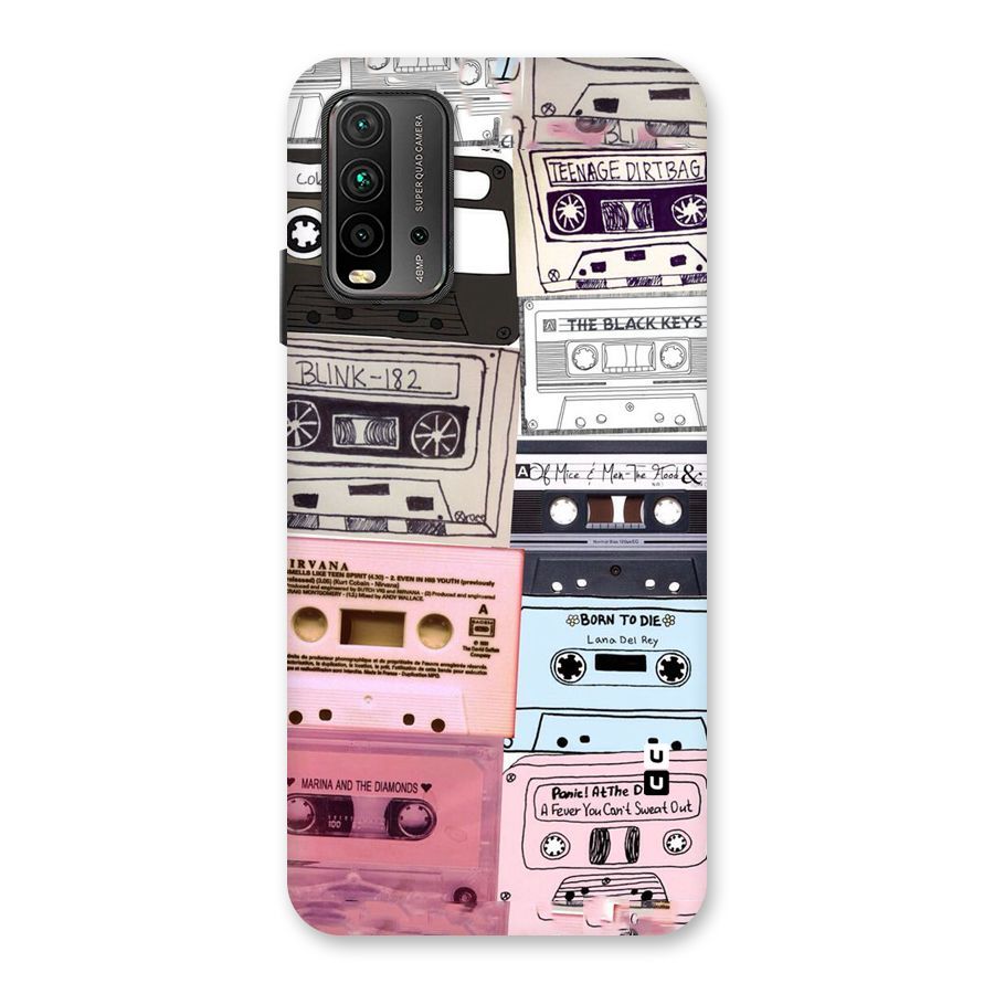 Casette Rolling Back Case for Redmi 9 Power