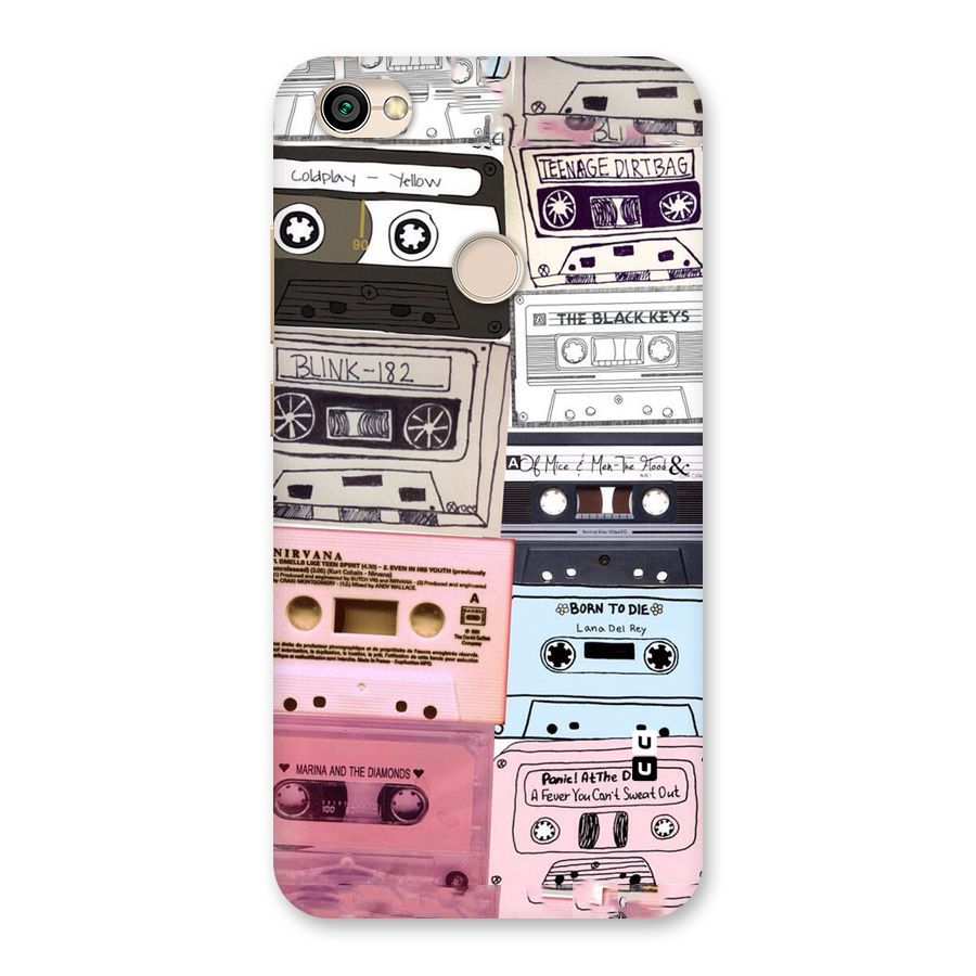 Casette Rolling Back Case for Redmi Y1 2017