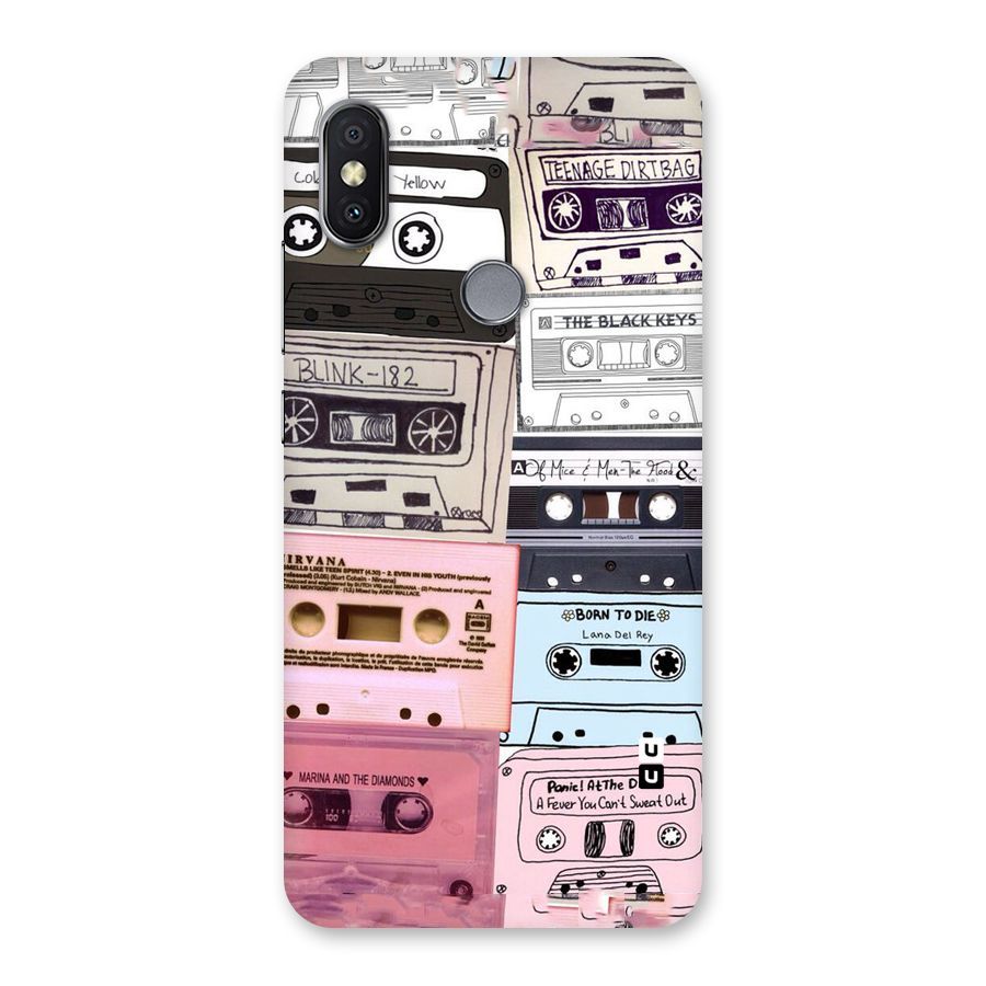 Casette Rolling Back Case for Redmi Y2