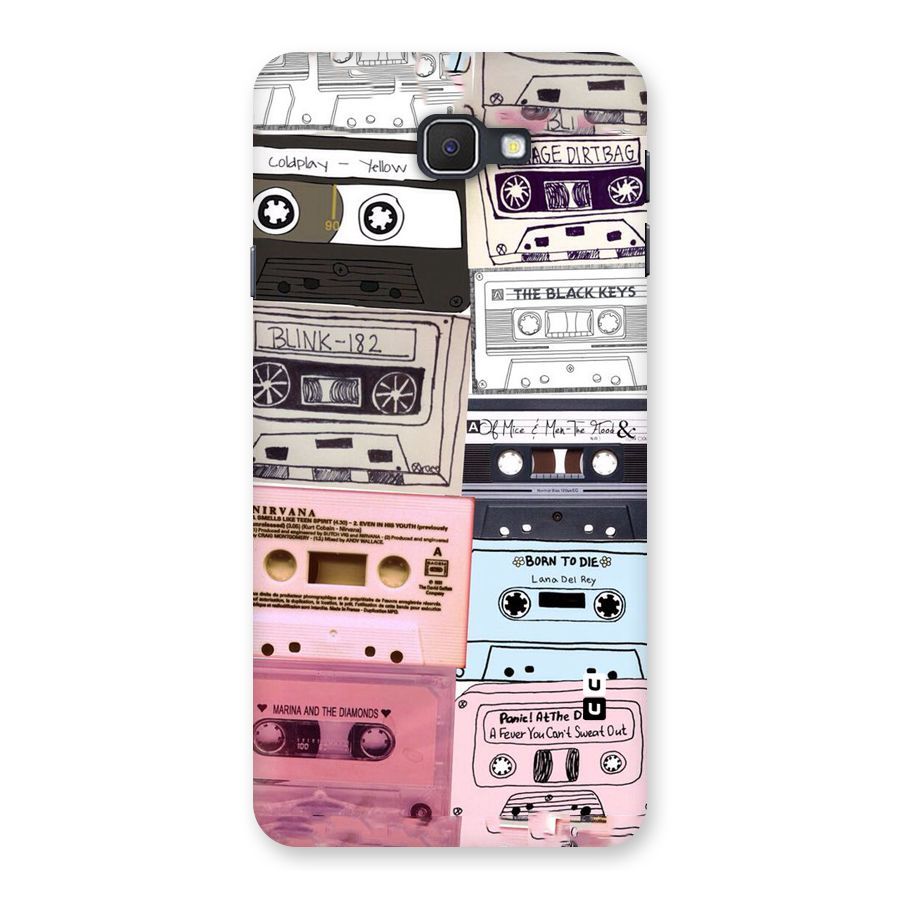 Casette Rolling Back Case for Samsung Galaxy J7 Prime
