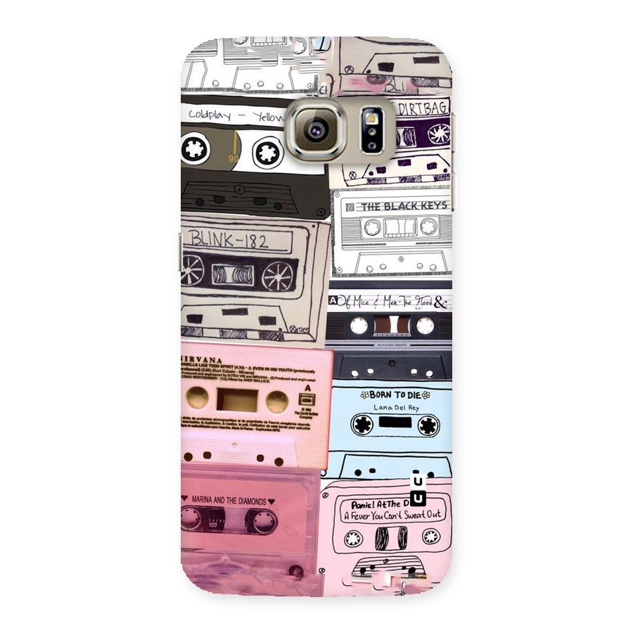 Casette Rolling Back Case for Samsung Galaxy S6 Edge