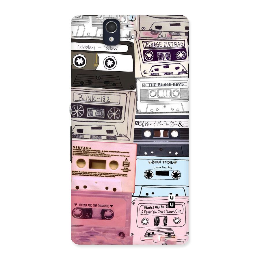 Casette Rolling Back Case for Sony Xperia Z