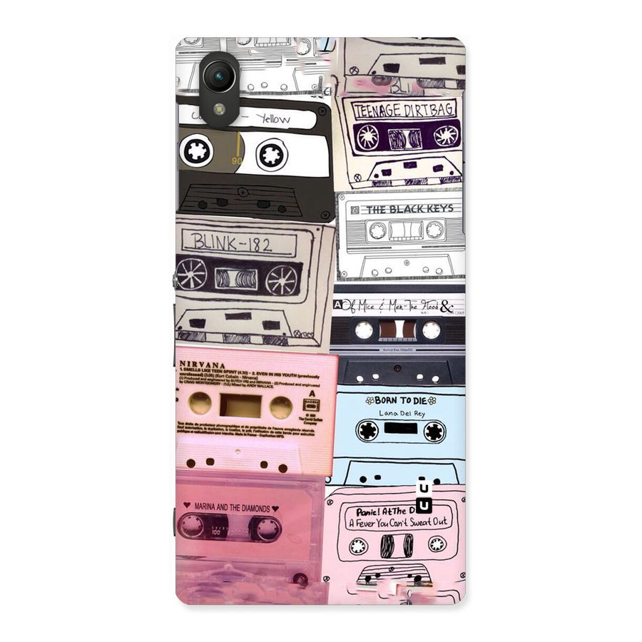 Casette Rolling Back Case for Sony Xperia Z1