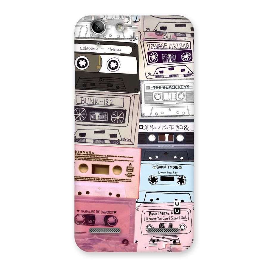 Casette Rolling Back Case for Vibe K5